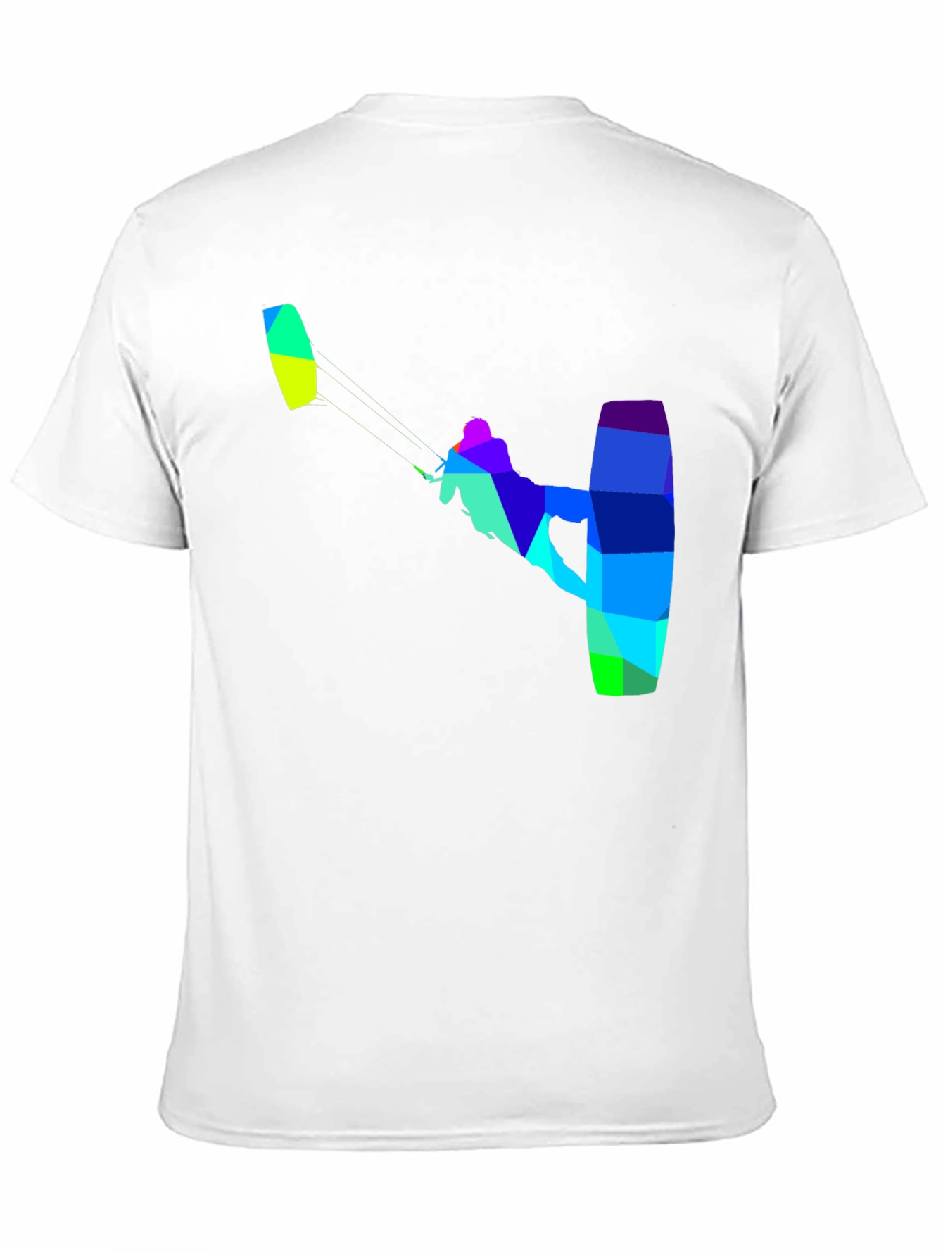 Kitesurfing Graphic T-Shirt - Vibrant Design