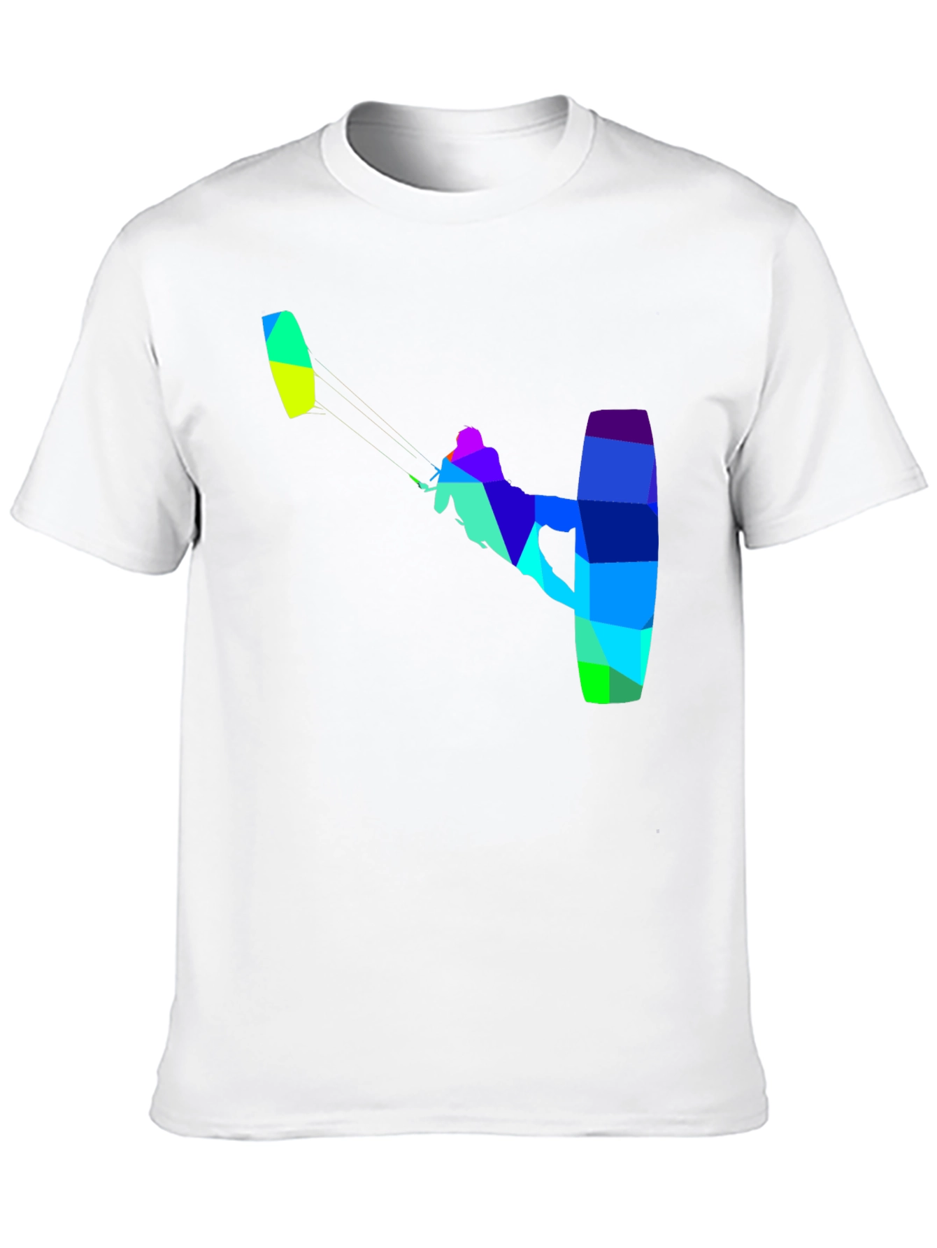 Kitesurfing Graphic T-Shirt - Vibrant Design