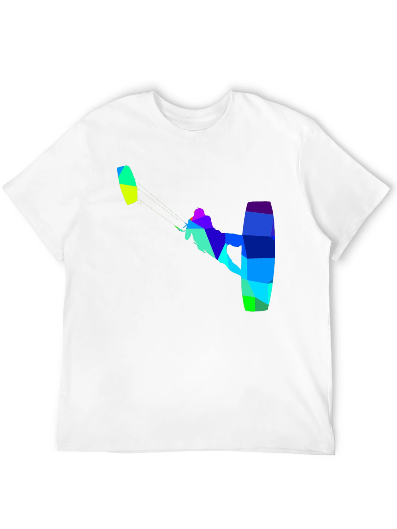 Kitesurfing Graphic T-Shirt - Vibrant Design