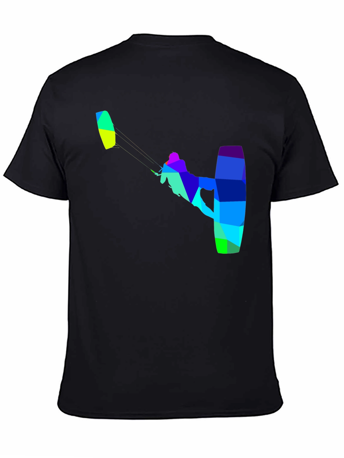Kitesurfing Graphic T-Shirt - Vibrant Design