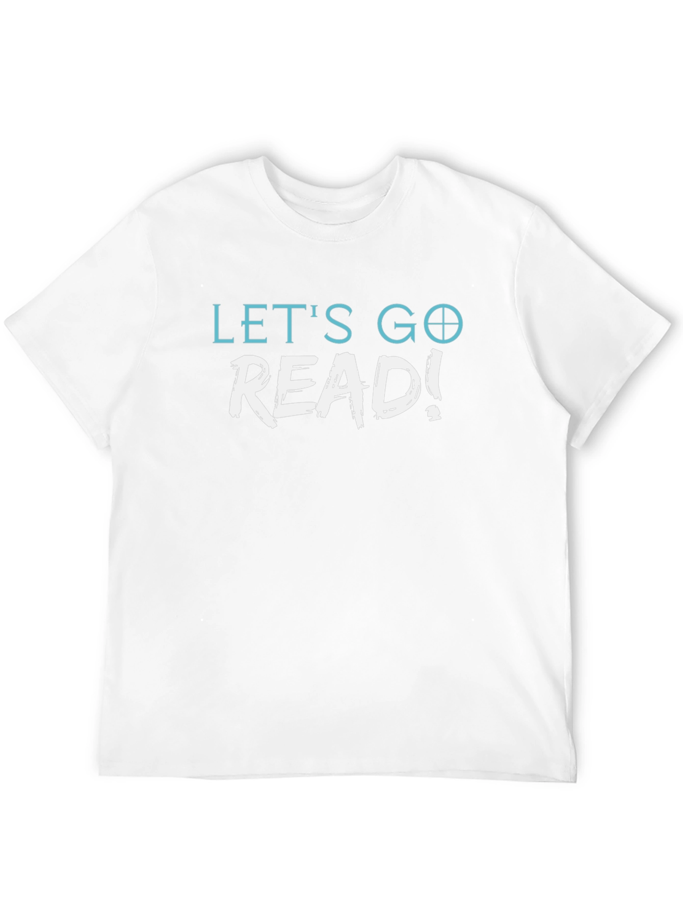 Lets Go Read! Graphic Print Tee