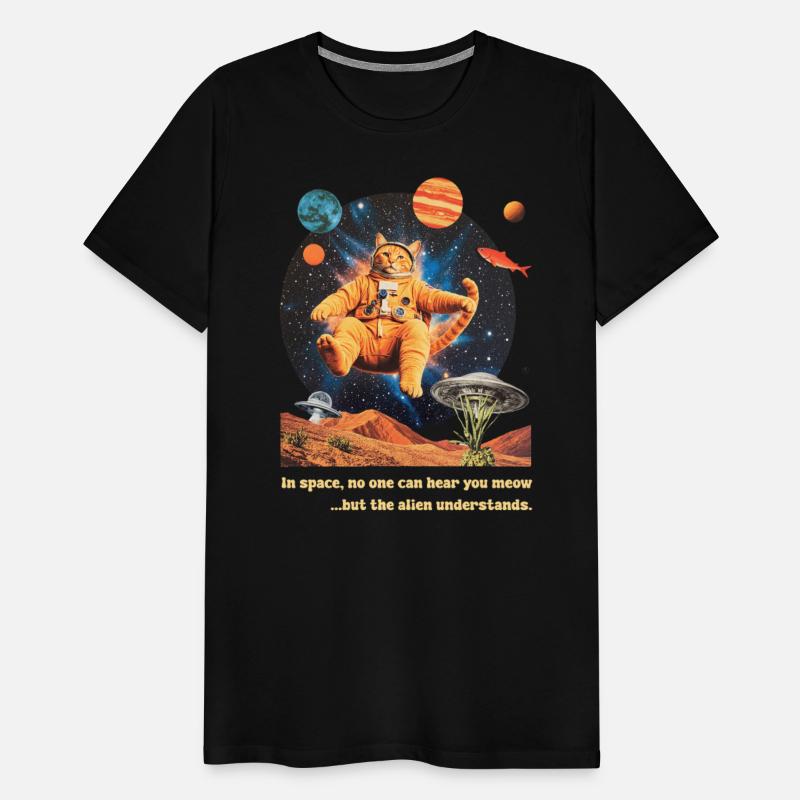 Meowstronaut in Mars Orbit