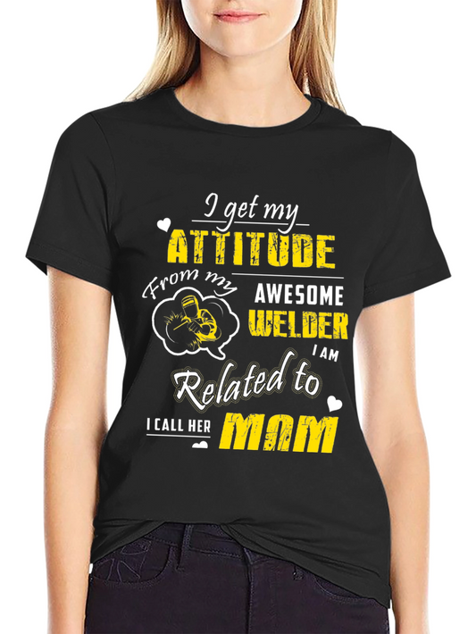 Awesome Welders Mom T-Shirt