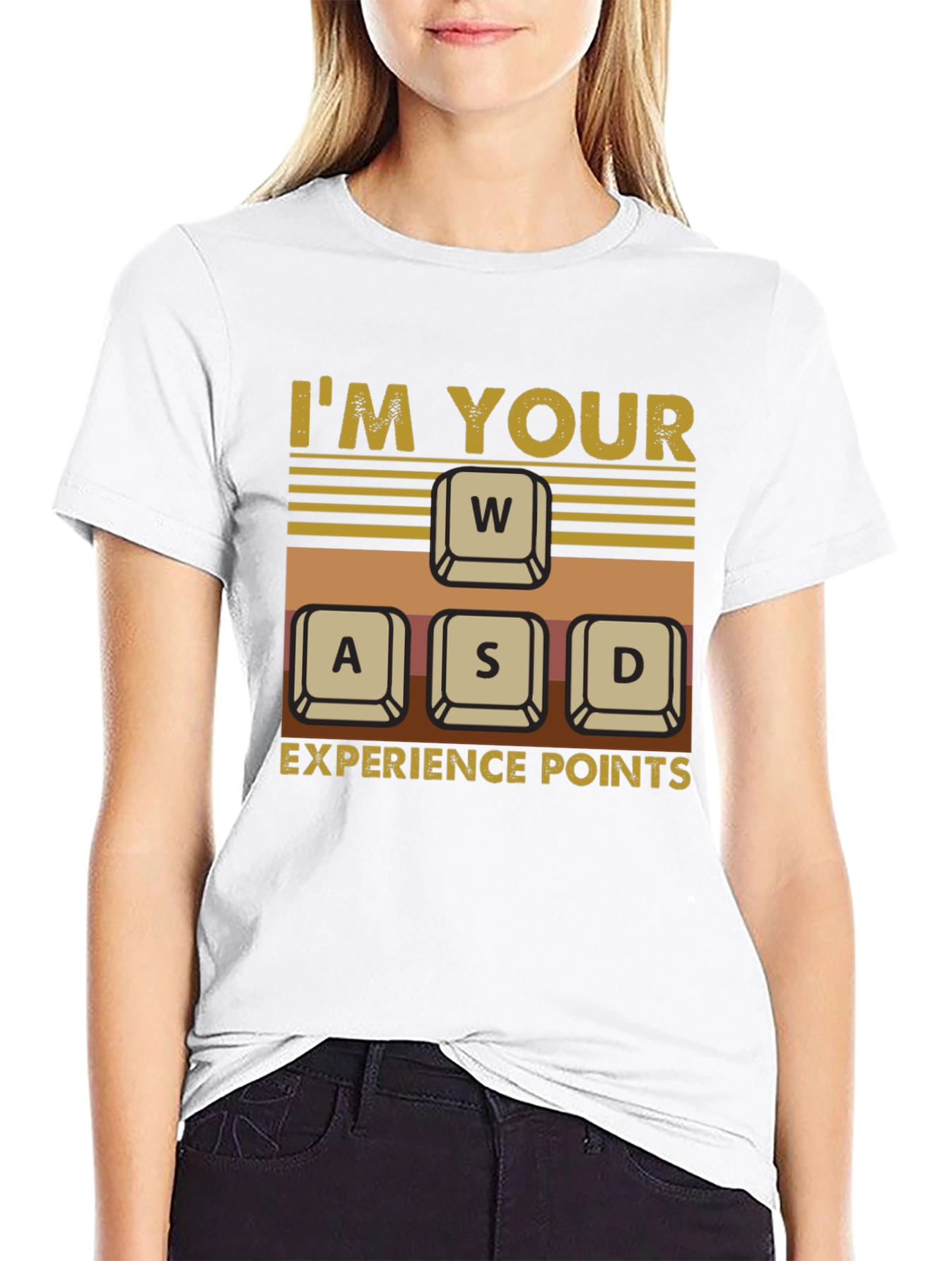 Im Your WASD Experience Points T-Shirt