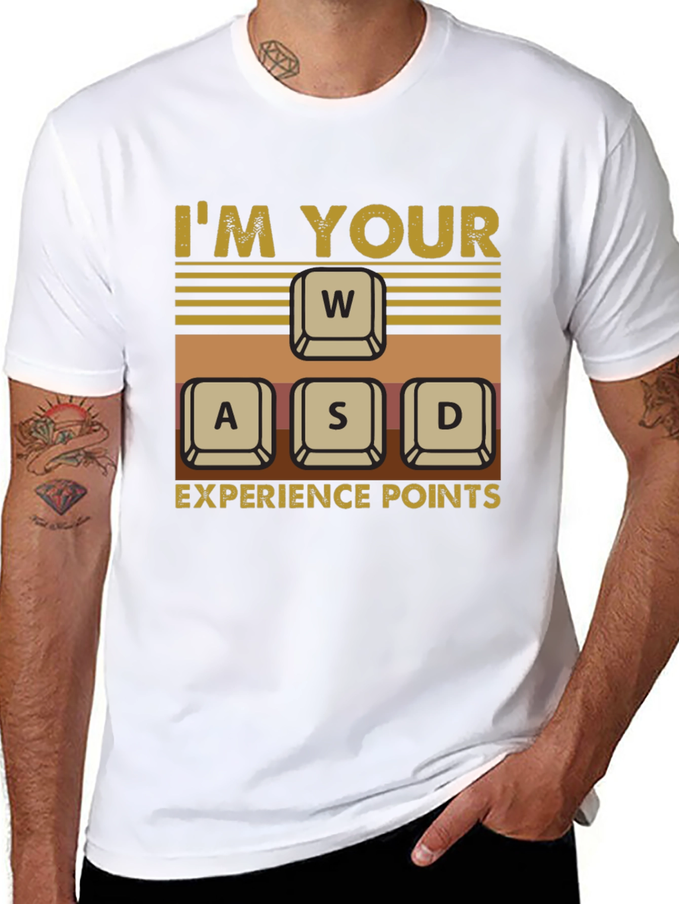 Im Your WASD Experience Points T-Shirt