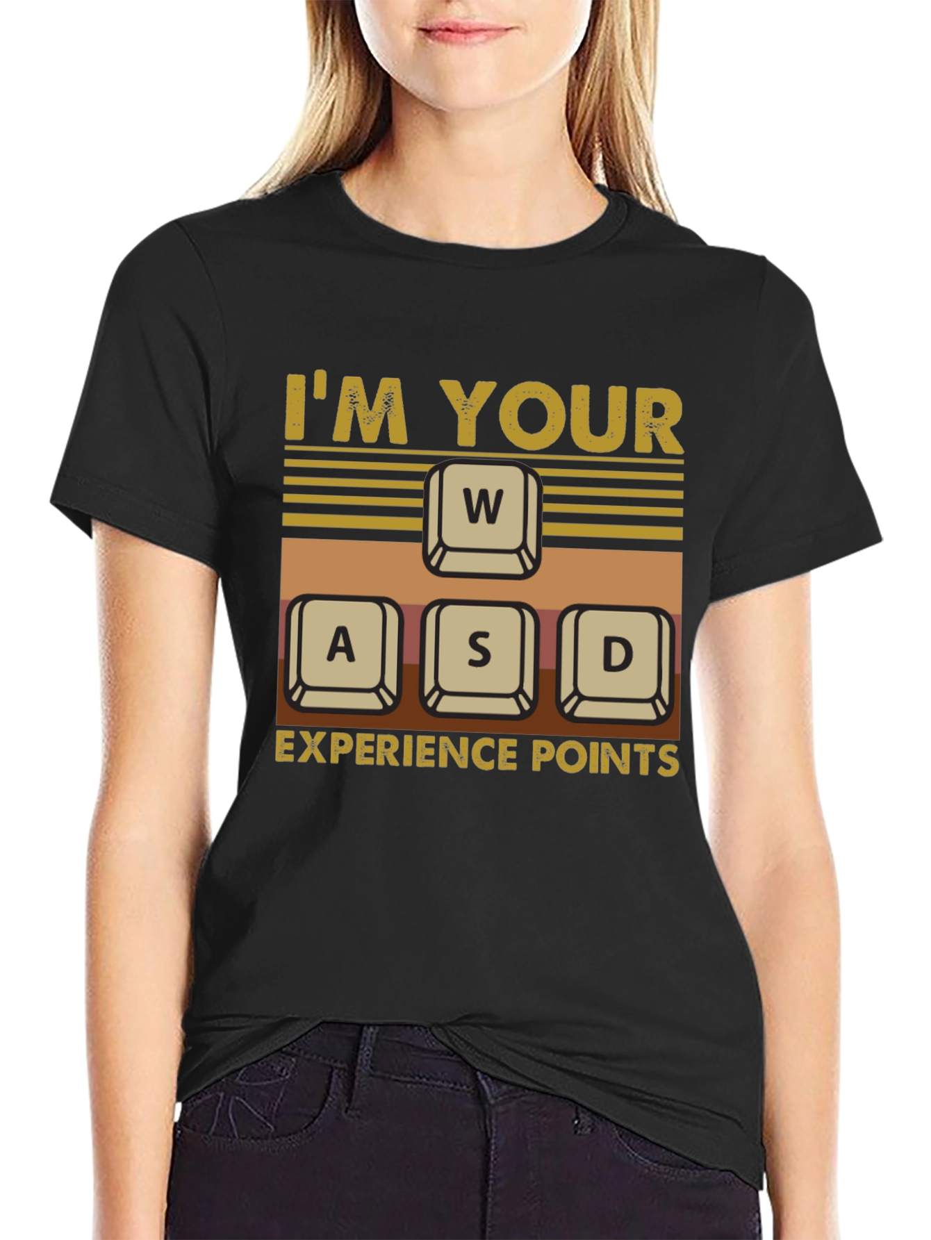 Im Your WASD Experience Points T-Shirt