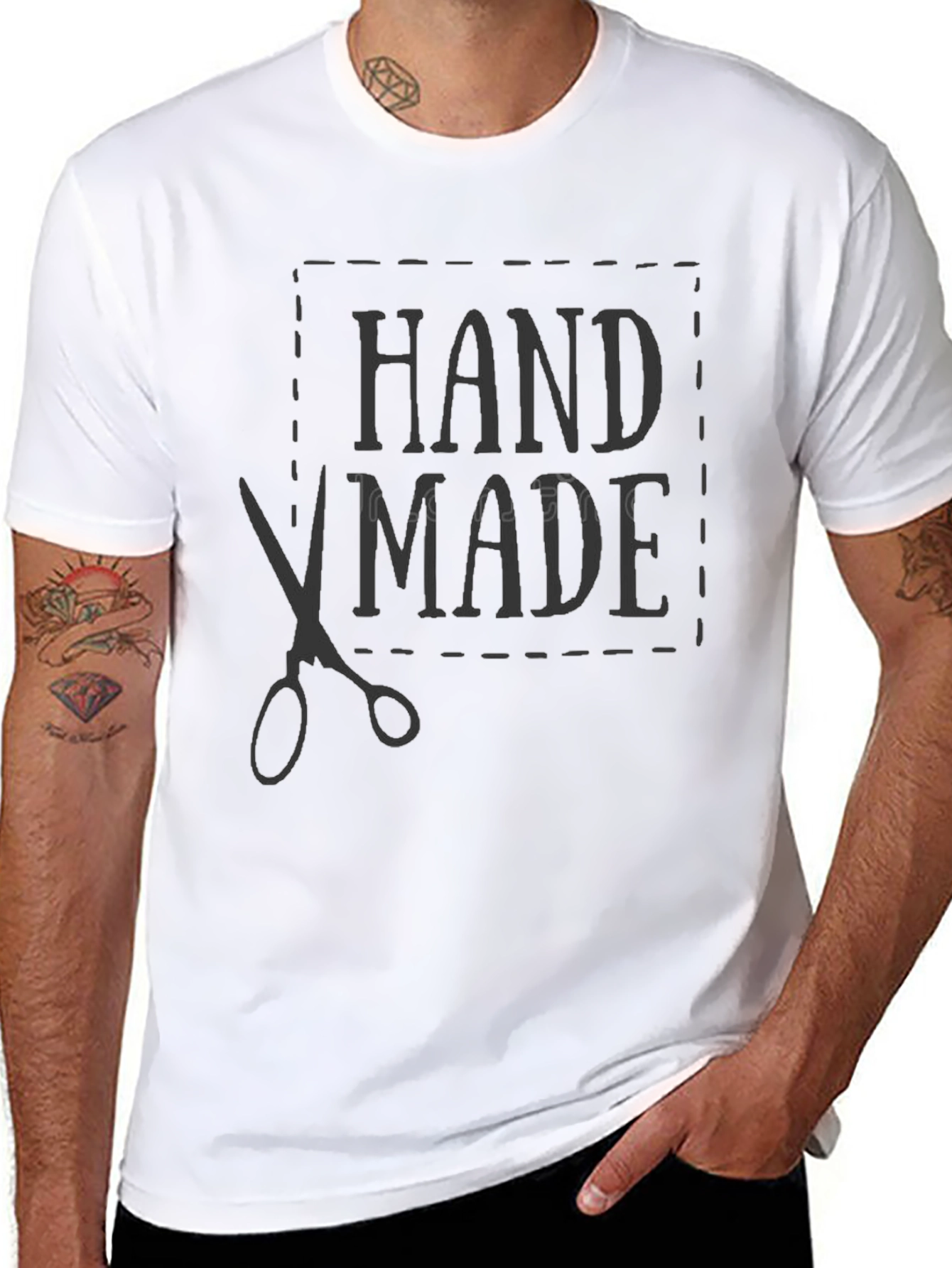 Handmade Crafted Tee - Tailored Design