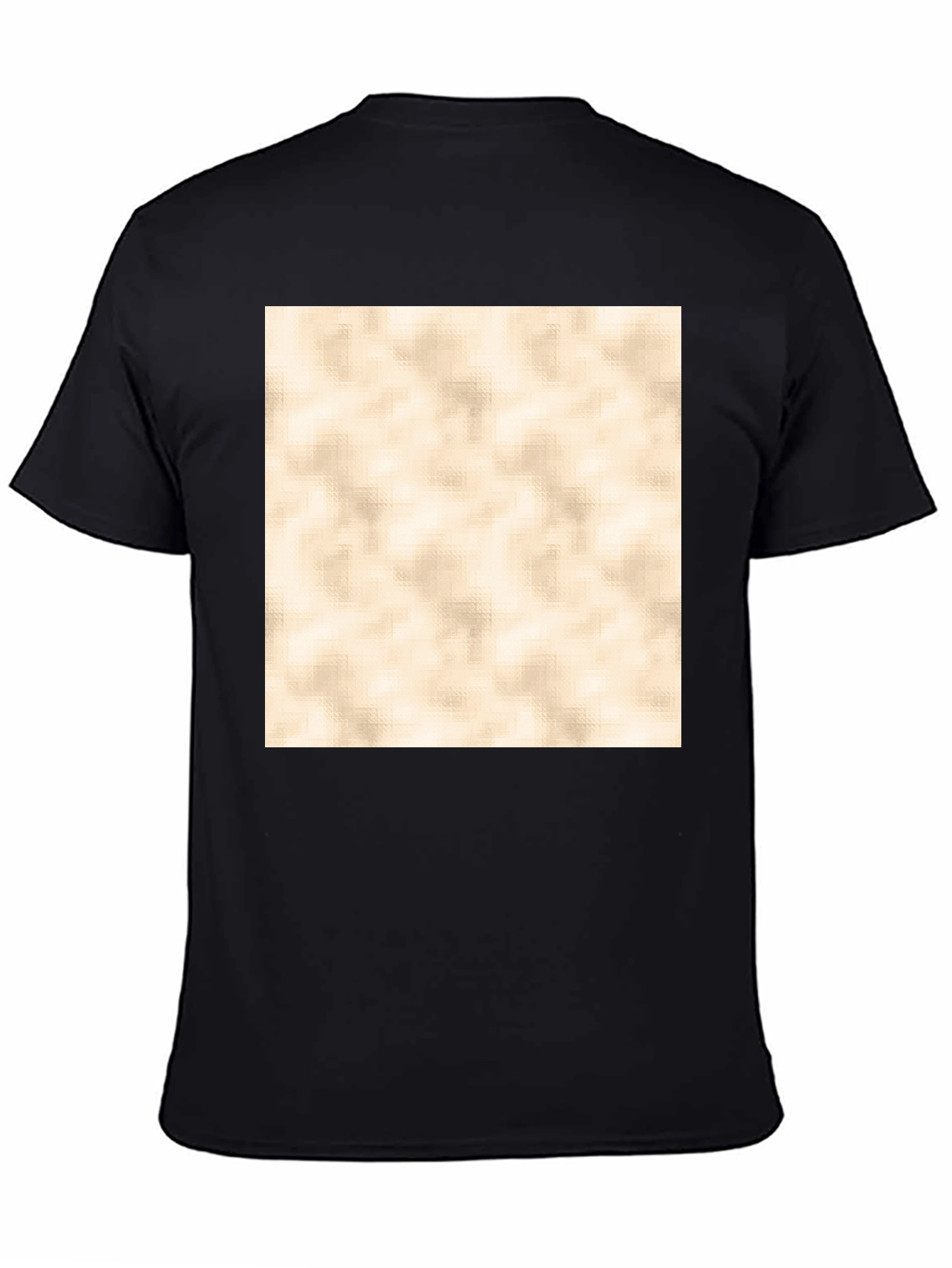 Stylish Black Crew Neck T-Shirt