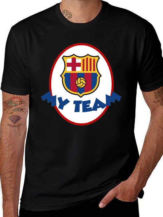 FC Barcelona My Team Black T-Shirt