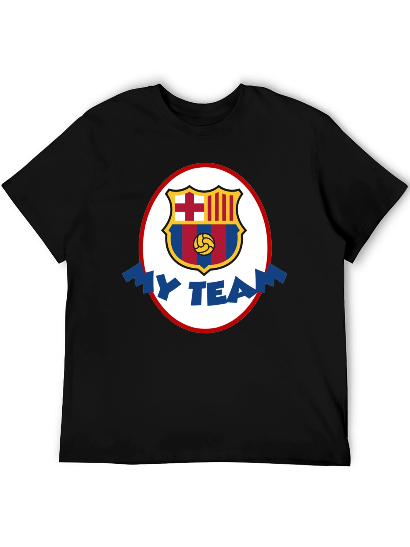 FC Barcelona My Team Black T-Shirt