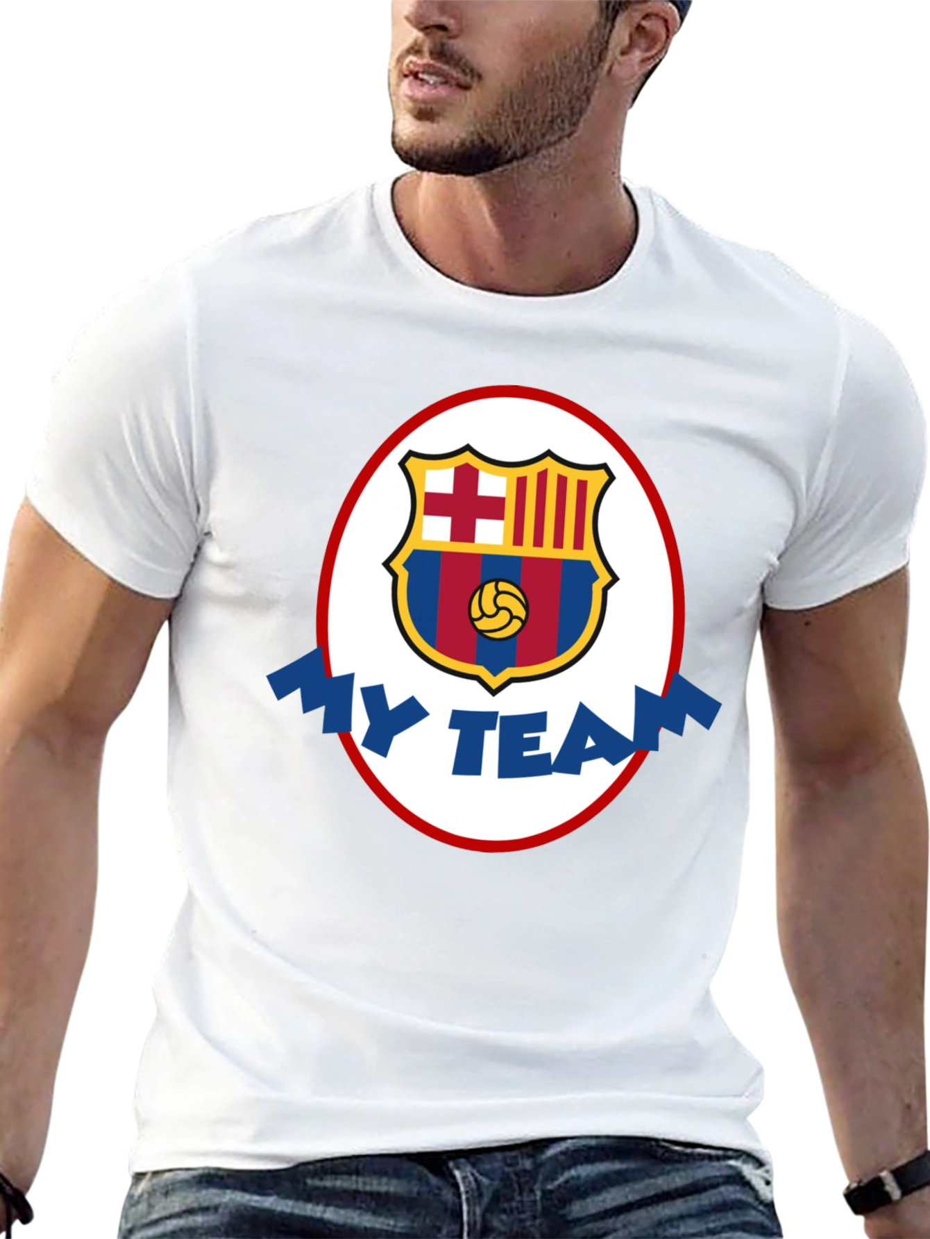 FC Barcelona My Team Black T-Shirt