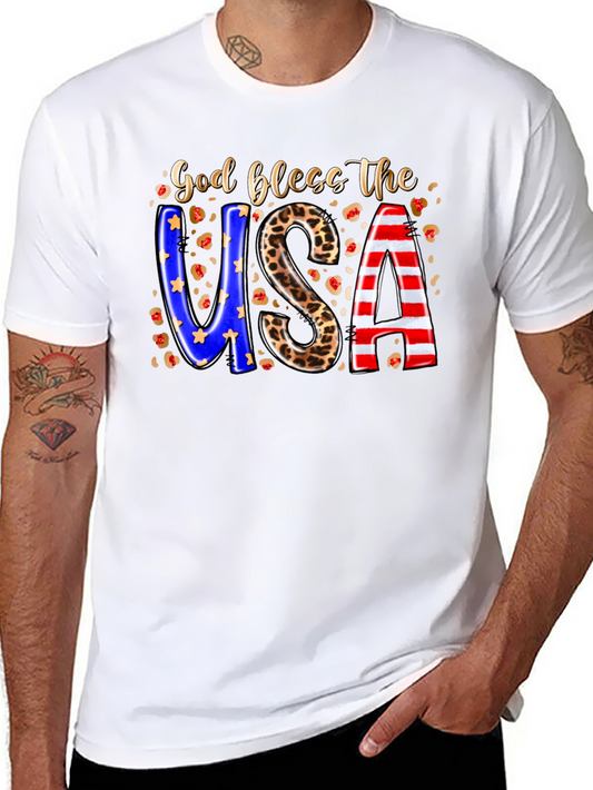 God Bless The USA Patriotic T-Shirt