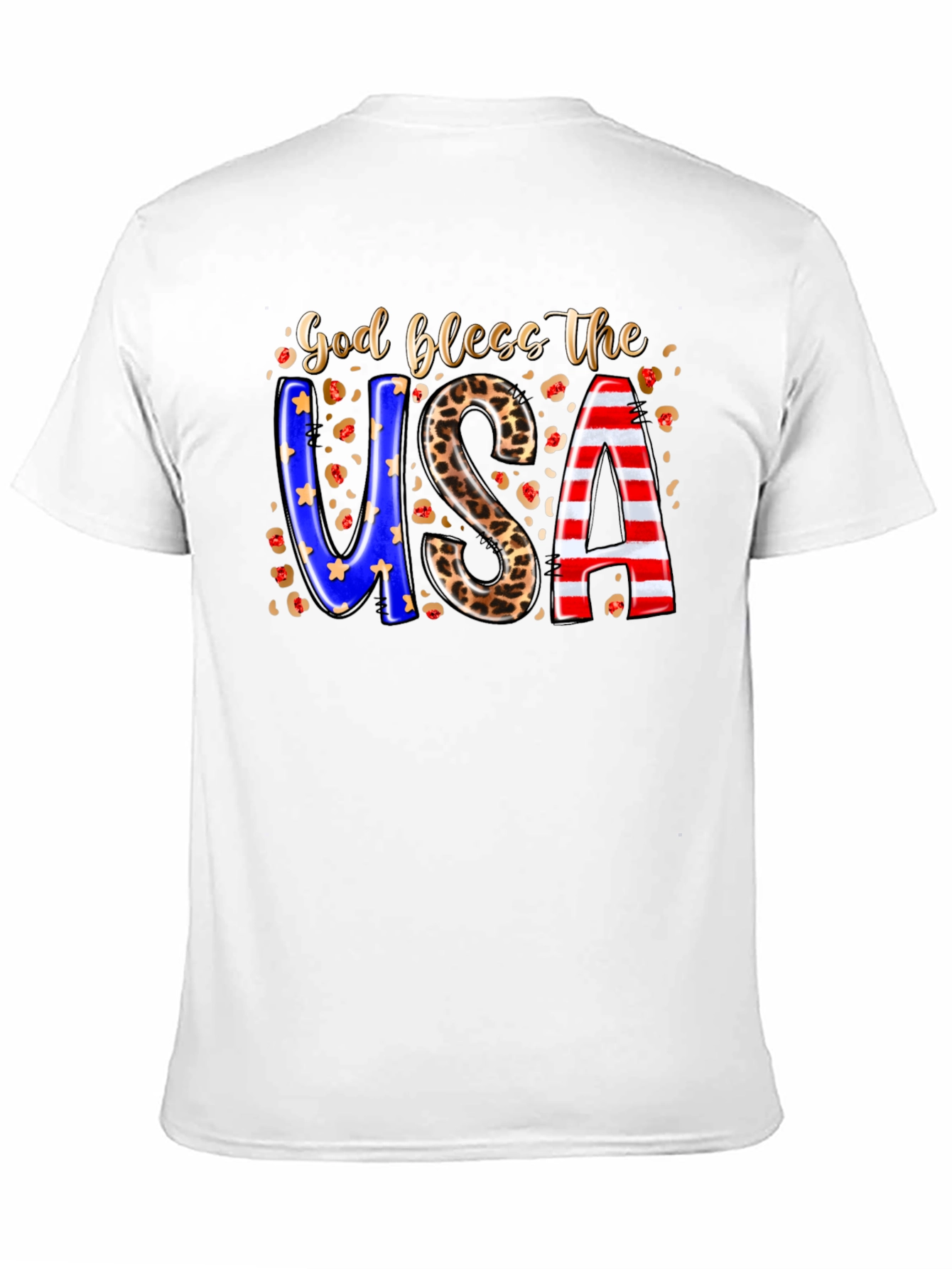 God Bless The USA Patriotic T-Shirt