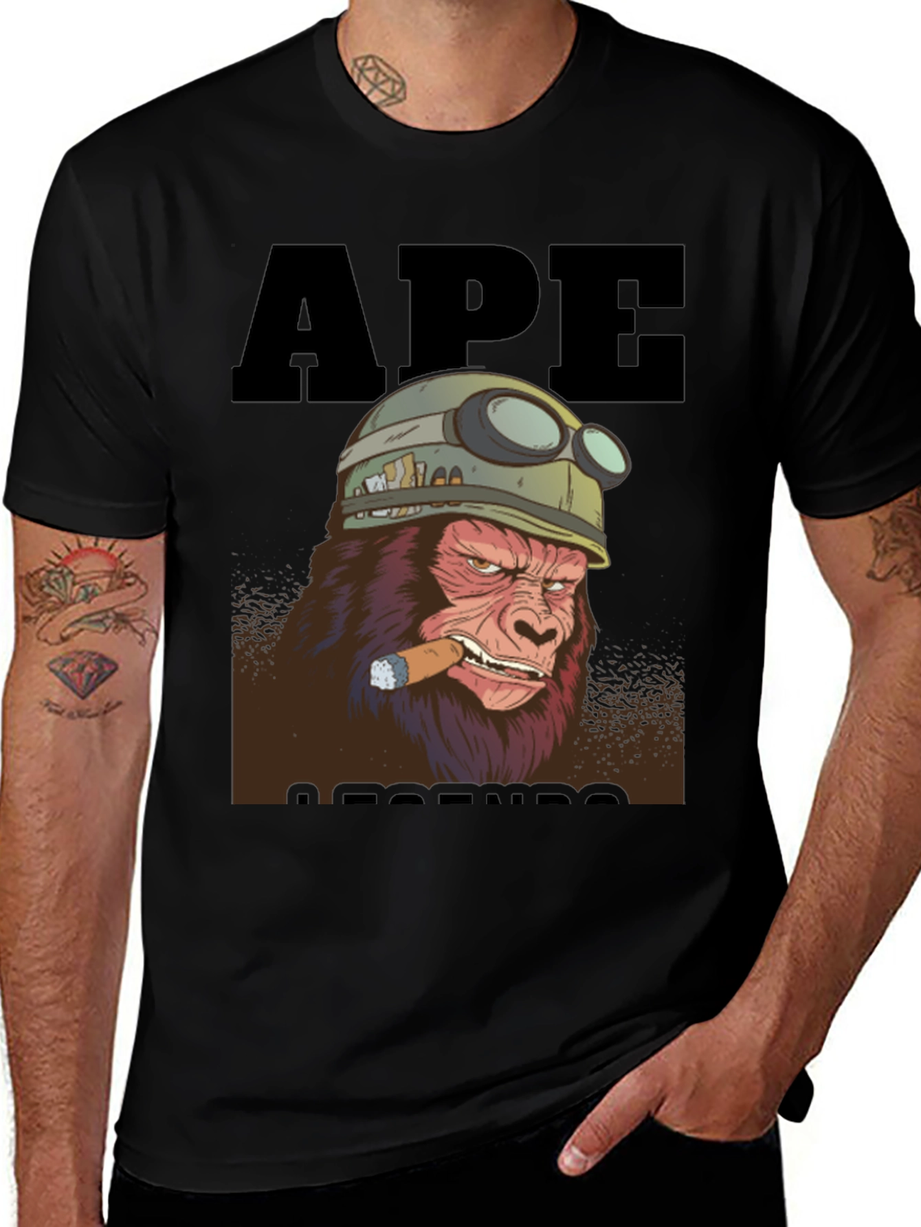 Ape Legends Graphic Tee - Unique Design