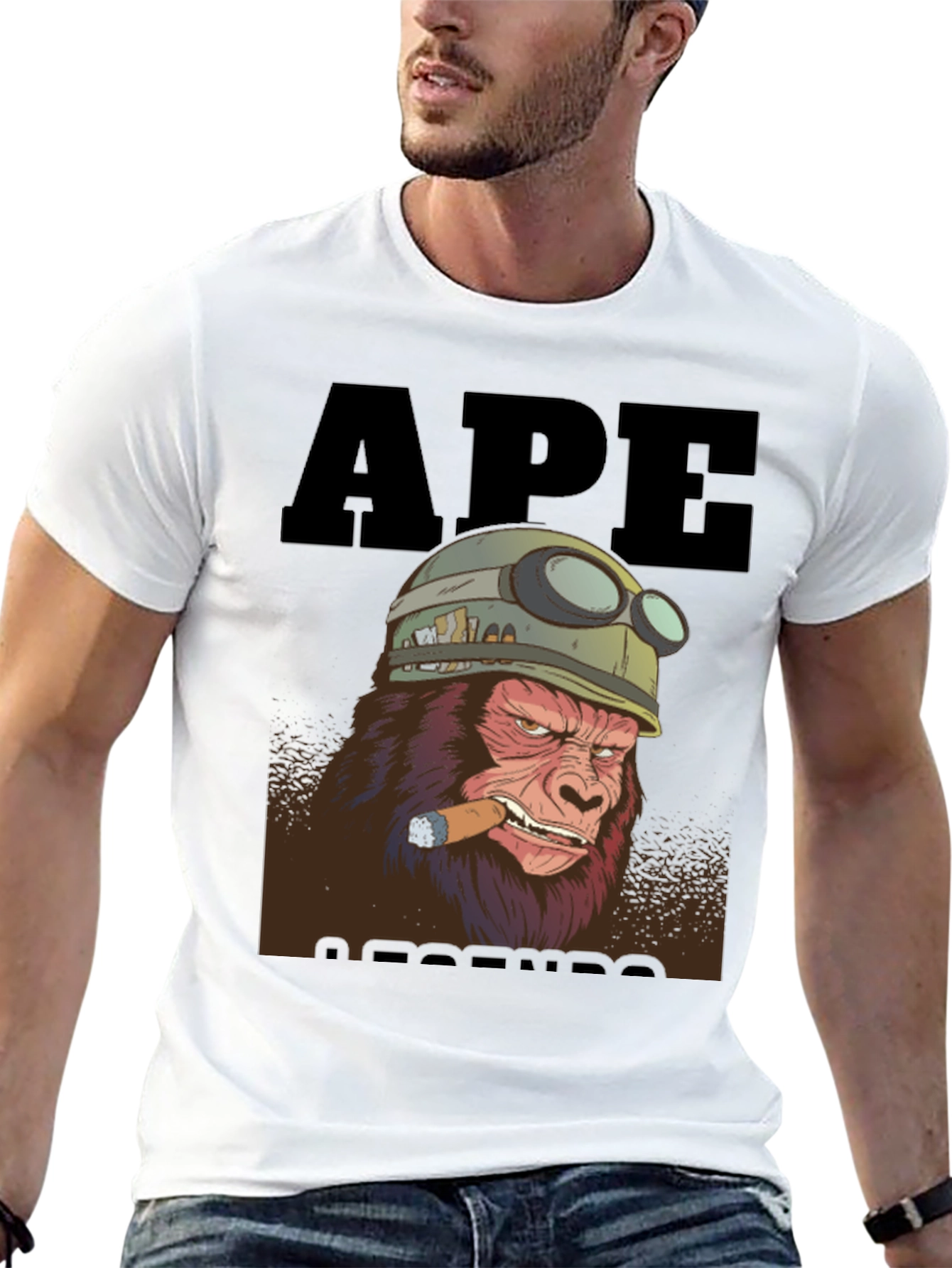 Ape Legends Graphic Tee - Unique Design