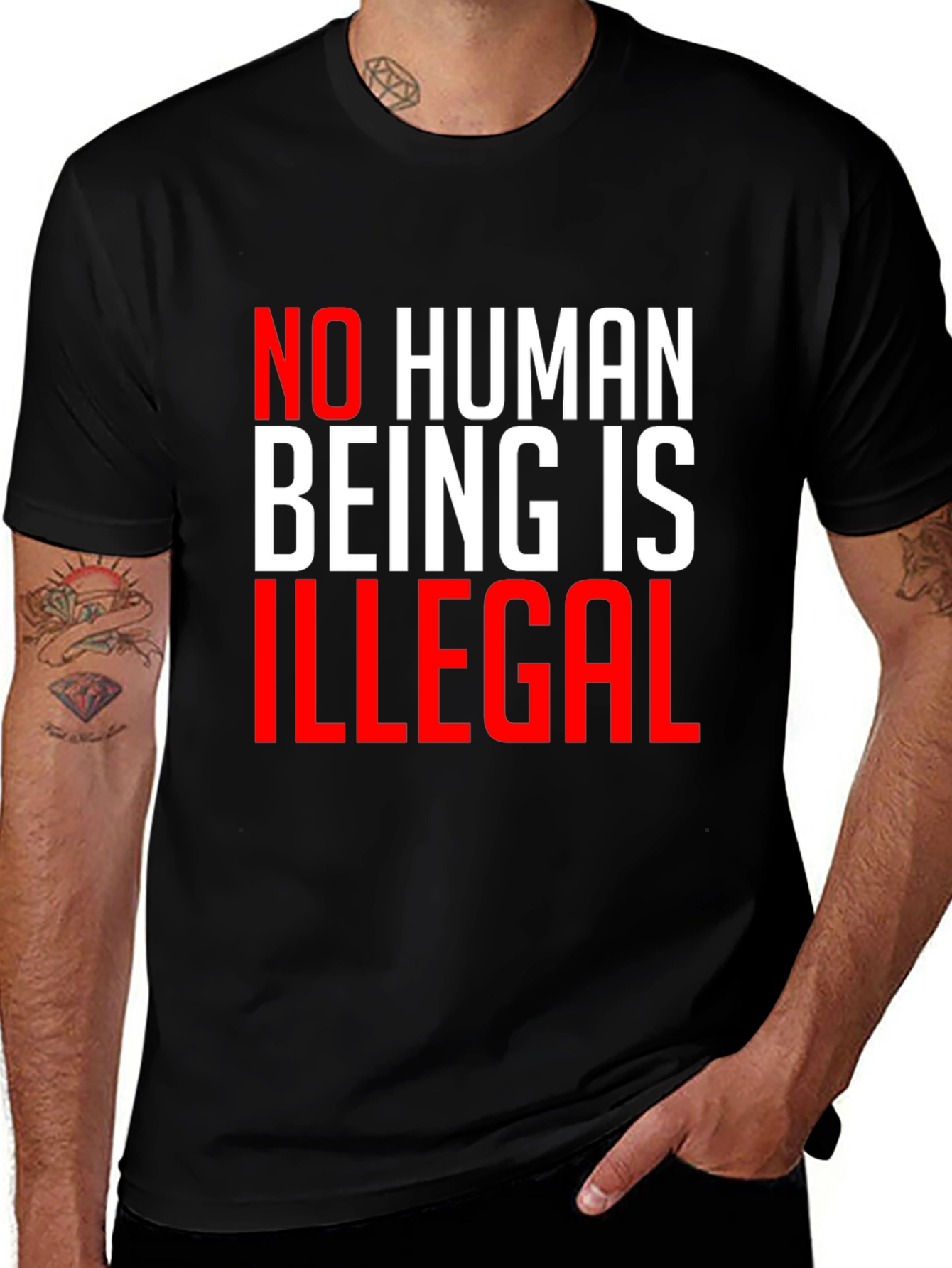 No Human Being is Illegal T-Shirt
