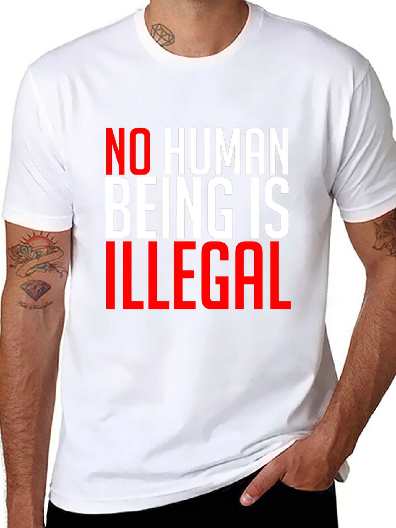 No Human Being is Illegal T-Shirt