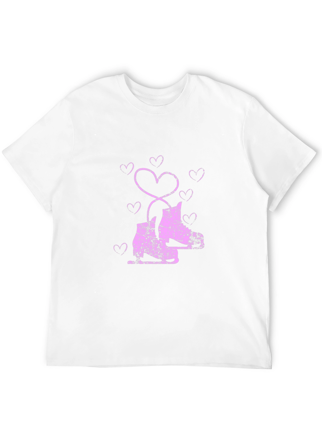 Horse Lover T-Shirt with Heart Graphics