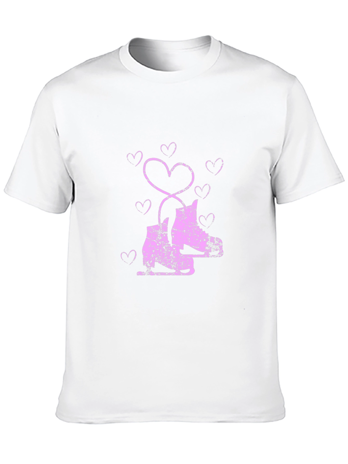 Horse Lover T-Shirt with Heart Graphics