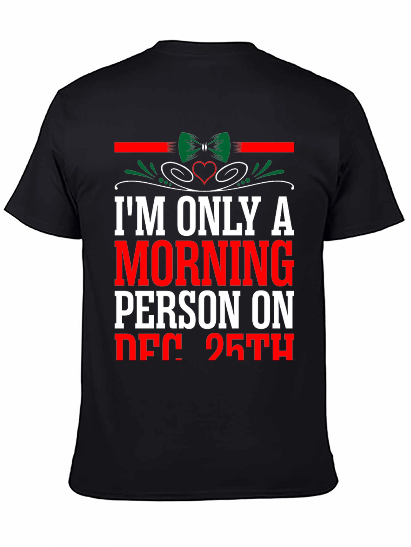 Christmas Morning Person Tee