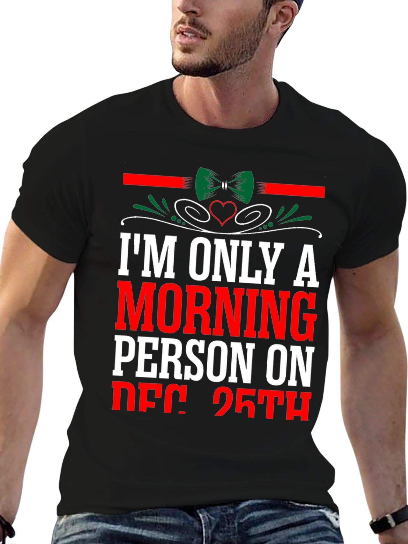 Christmas Morning Person Tee