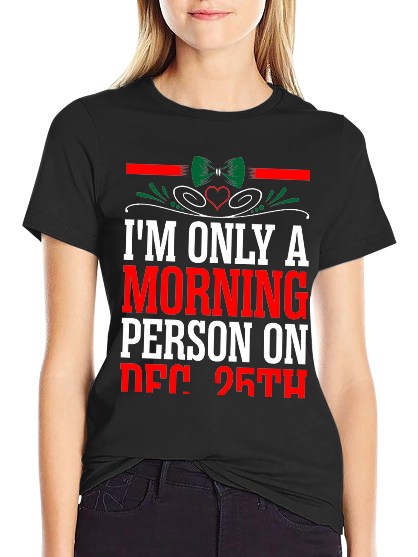 Christmas Morning Person Tee