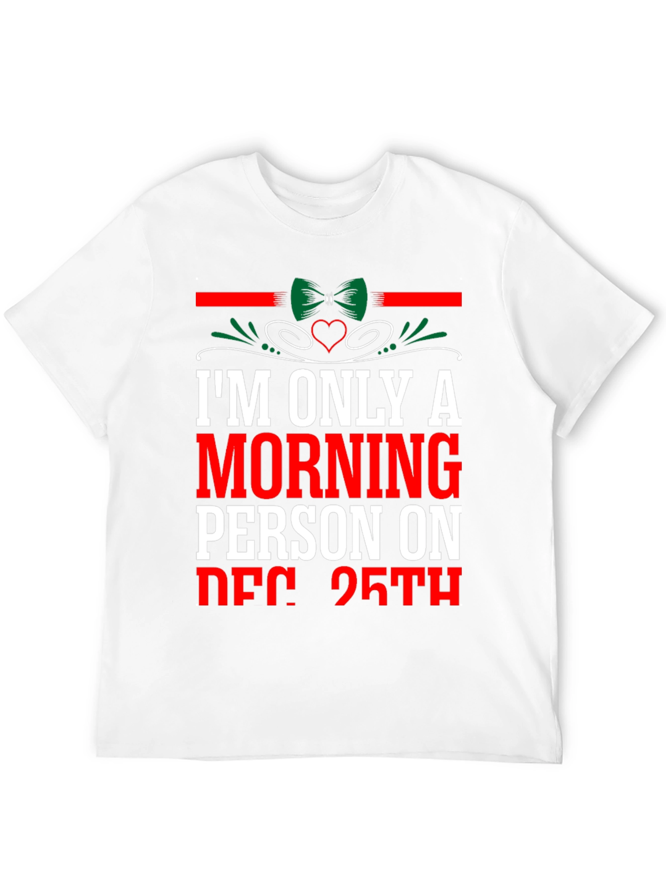 Christmas Morning Person Tee