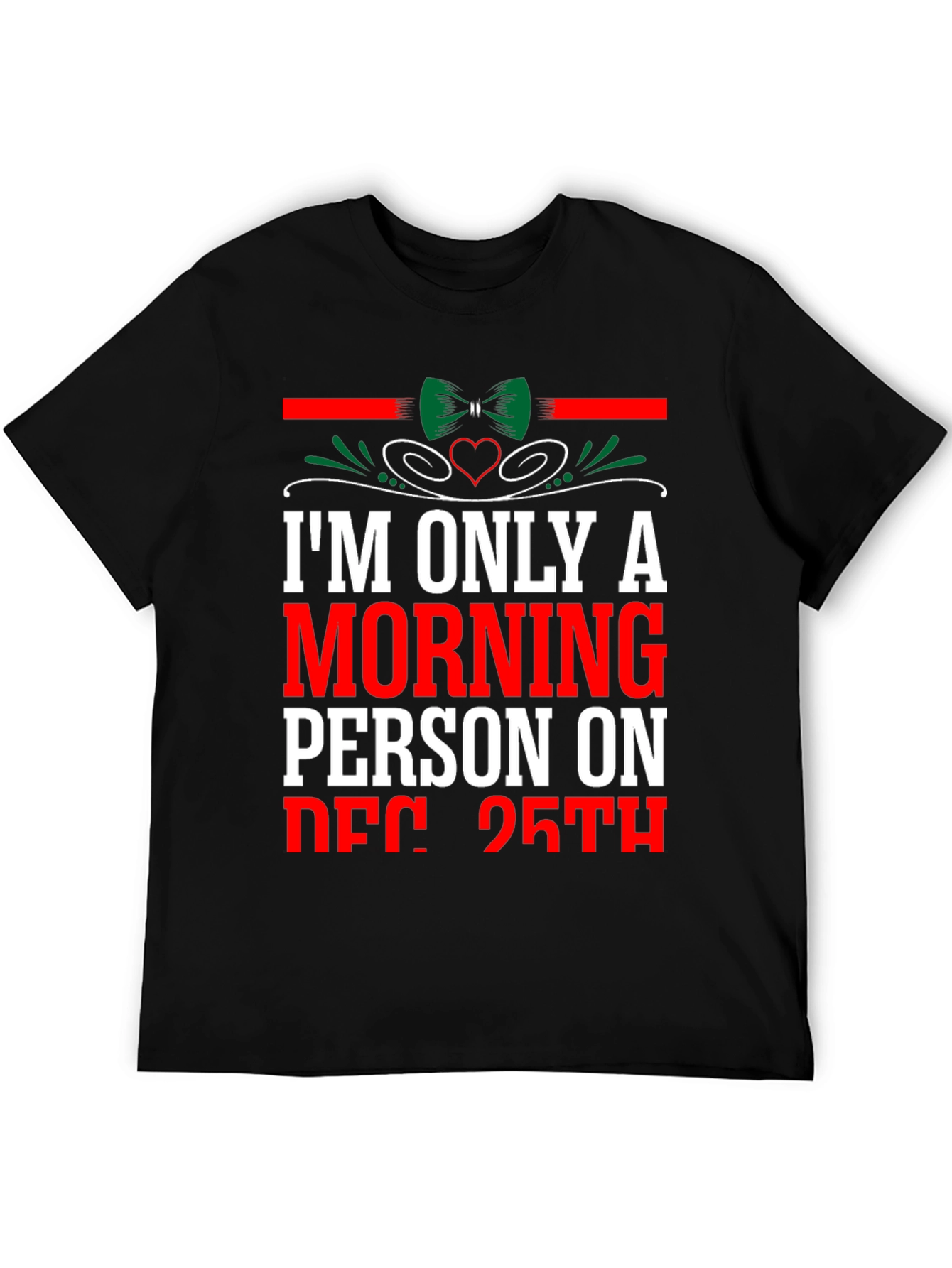 Christmas Morning Person Tee