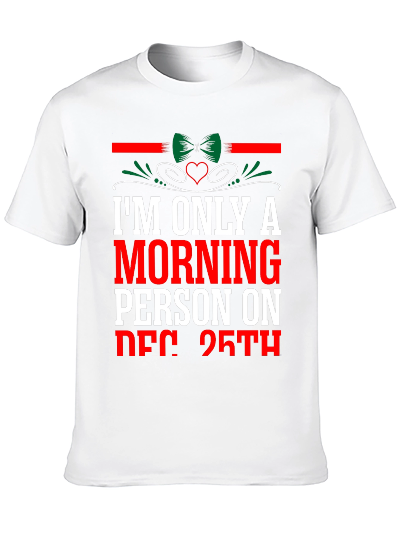 Christmas Morning Person Tee