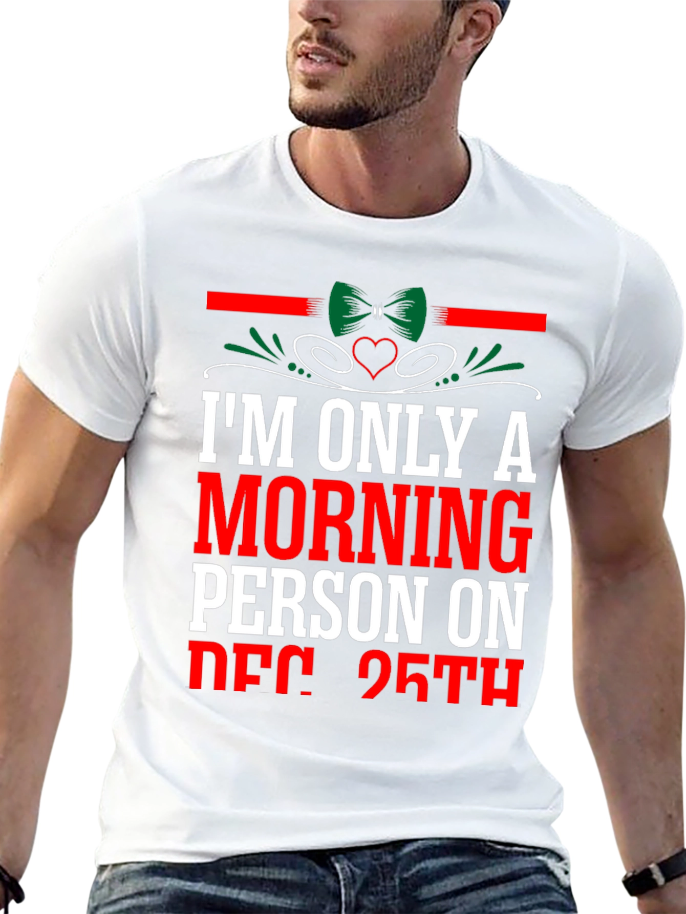 Christmas Morning Person Tee