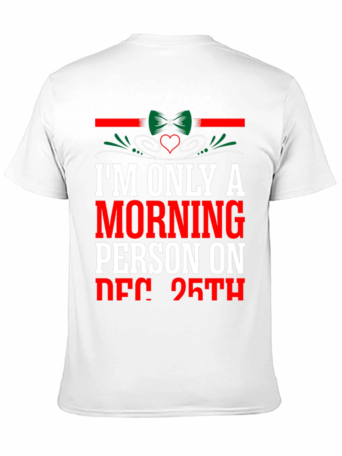 Christmas Morning Person Tee