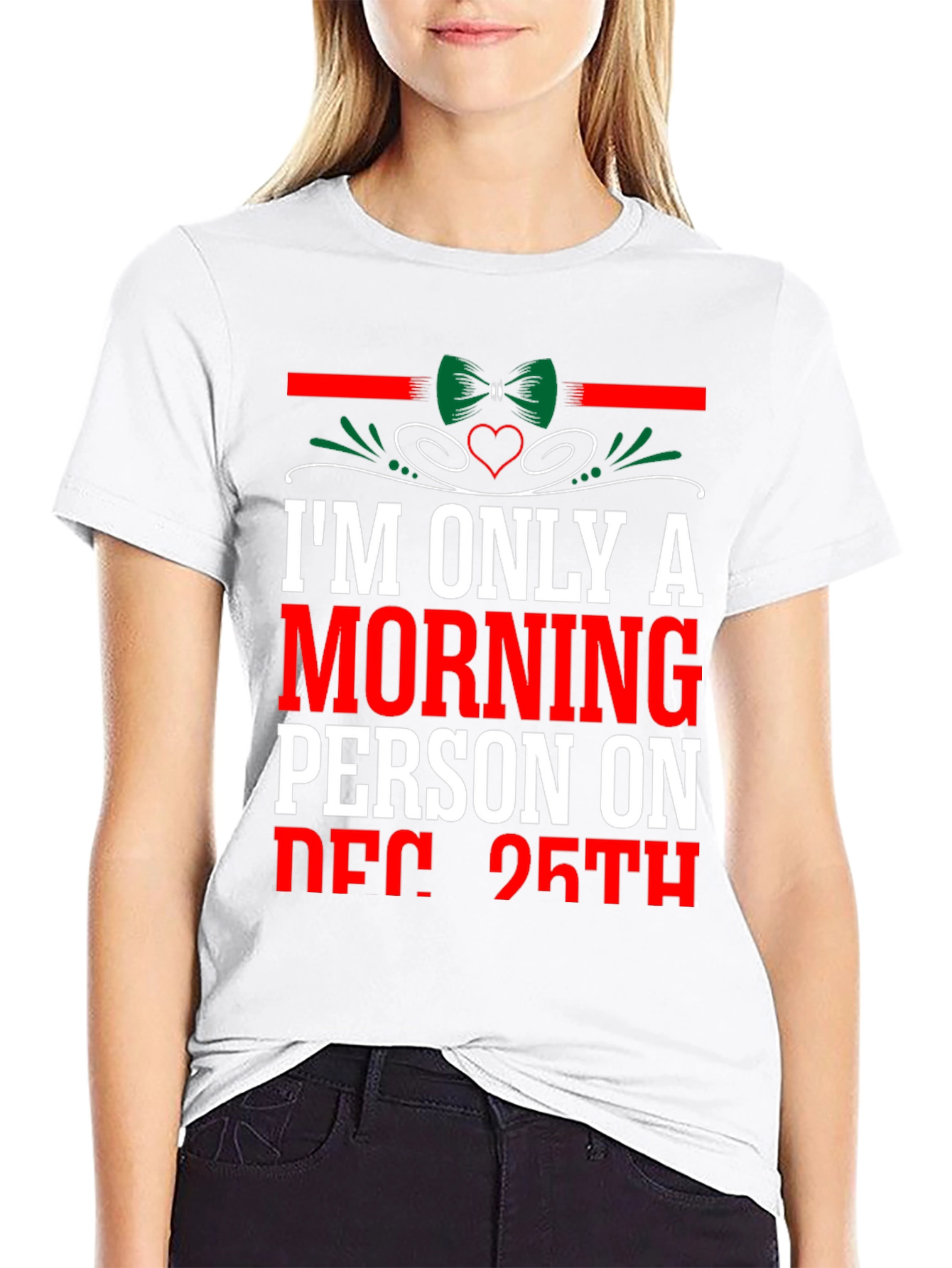 Christmas Morning Person Tee