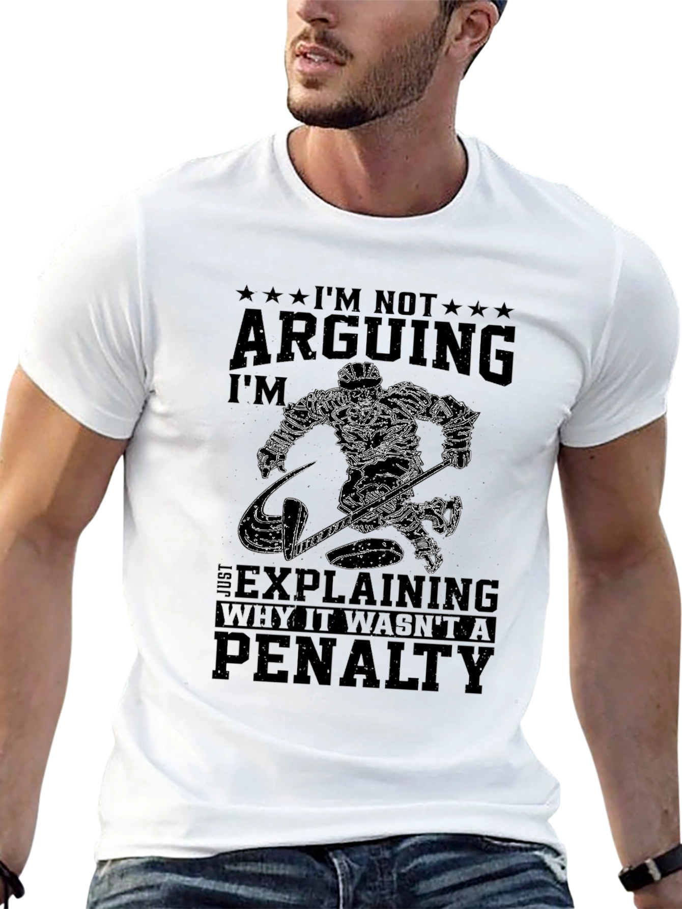 Hockey Penalty T-Shirt - Arguing vs. Explaining