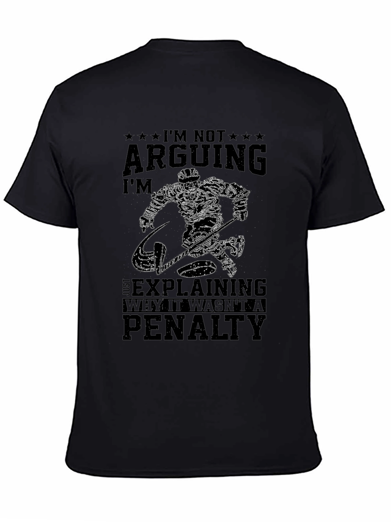 Hockey Penalty T-Shirt - Arguing vs. Explaining