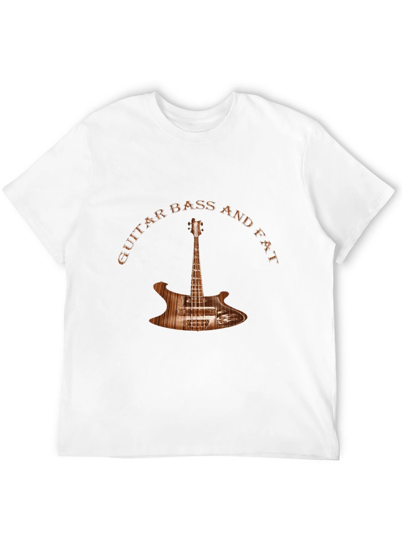 Guitar Bass and Fat Graphic T-Shirt