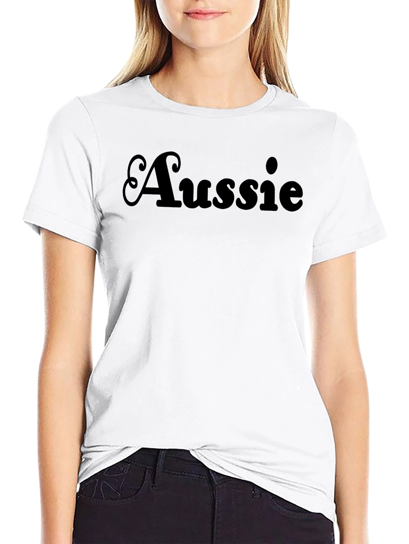 Aussie Graphic T-Shirt - Casual Short Sleeve Tee