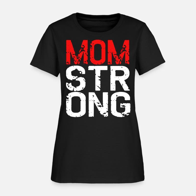 MOM STRONG WOMEN RACERBACK TANK TOP CROSSFIT FLEX