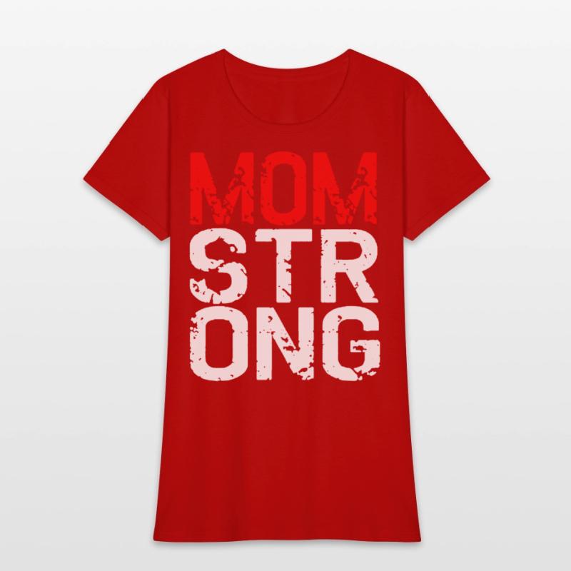 MOM STRONG WOMEN RACERBACK TANK TOP CROSSFIT FLEX