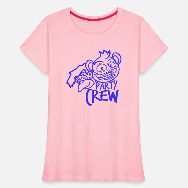 Monkey Chimpanzee Party Animals Crew Team Friends