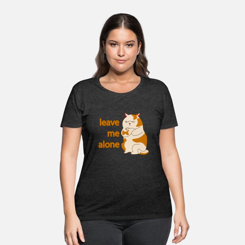 Moody red fat cat says leave me alone