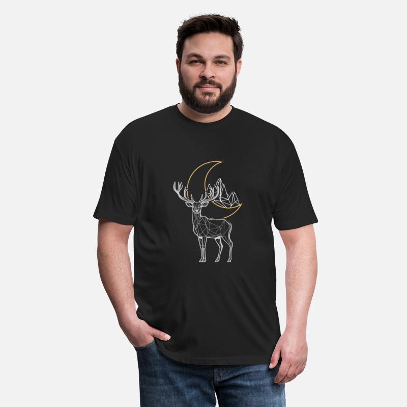 Moon Luna Mona Polygon Deer