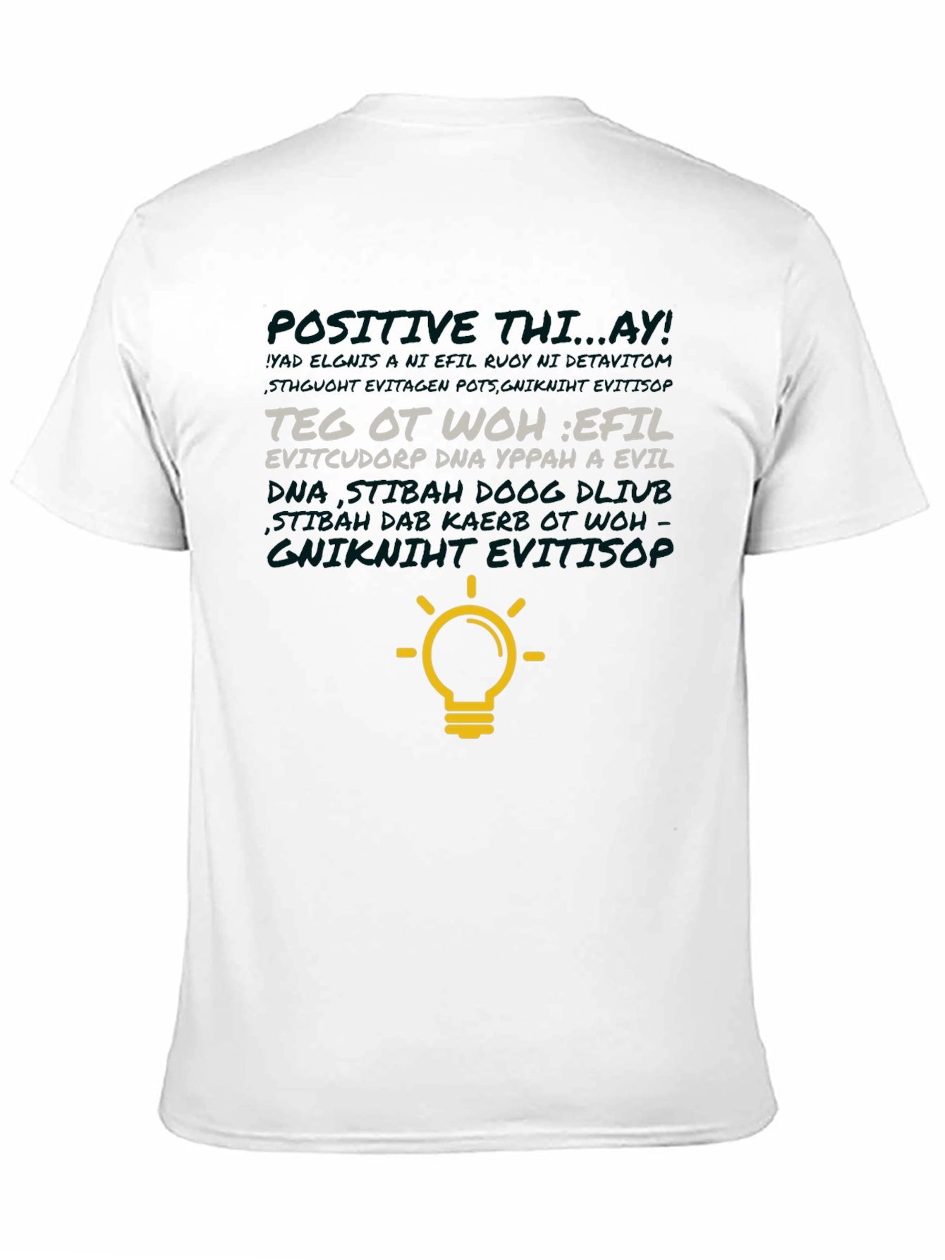 Inverted Positive Thought T-Shirt