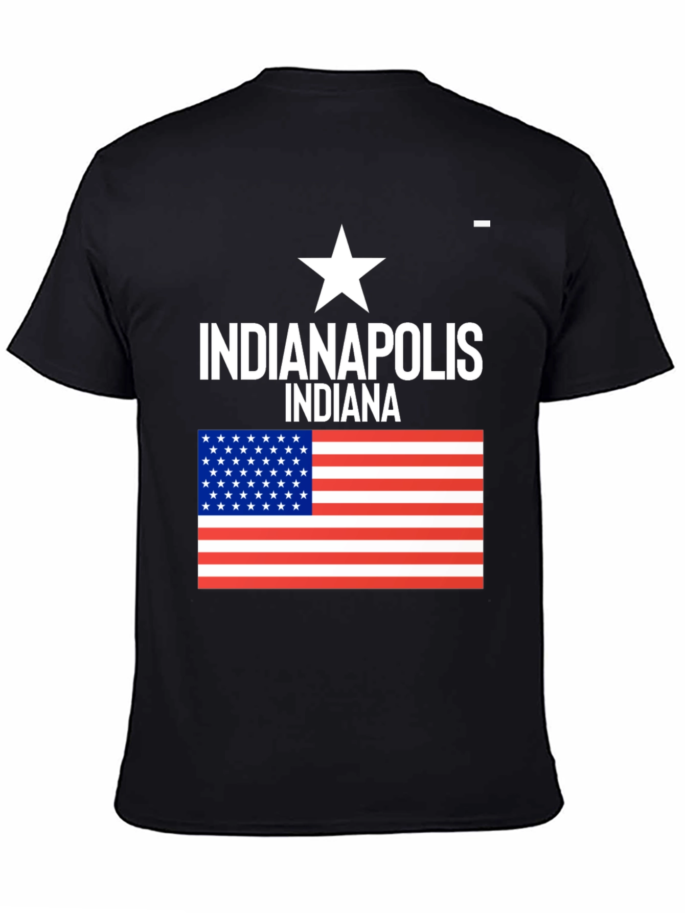 Indianapolis Indiana USA Flag T-Shirt