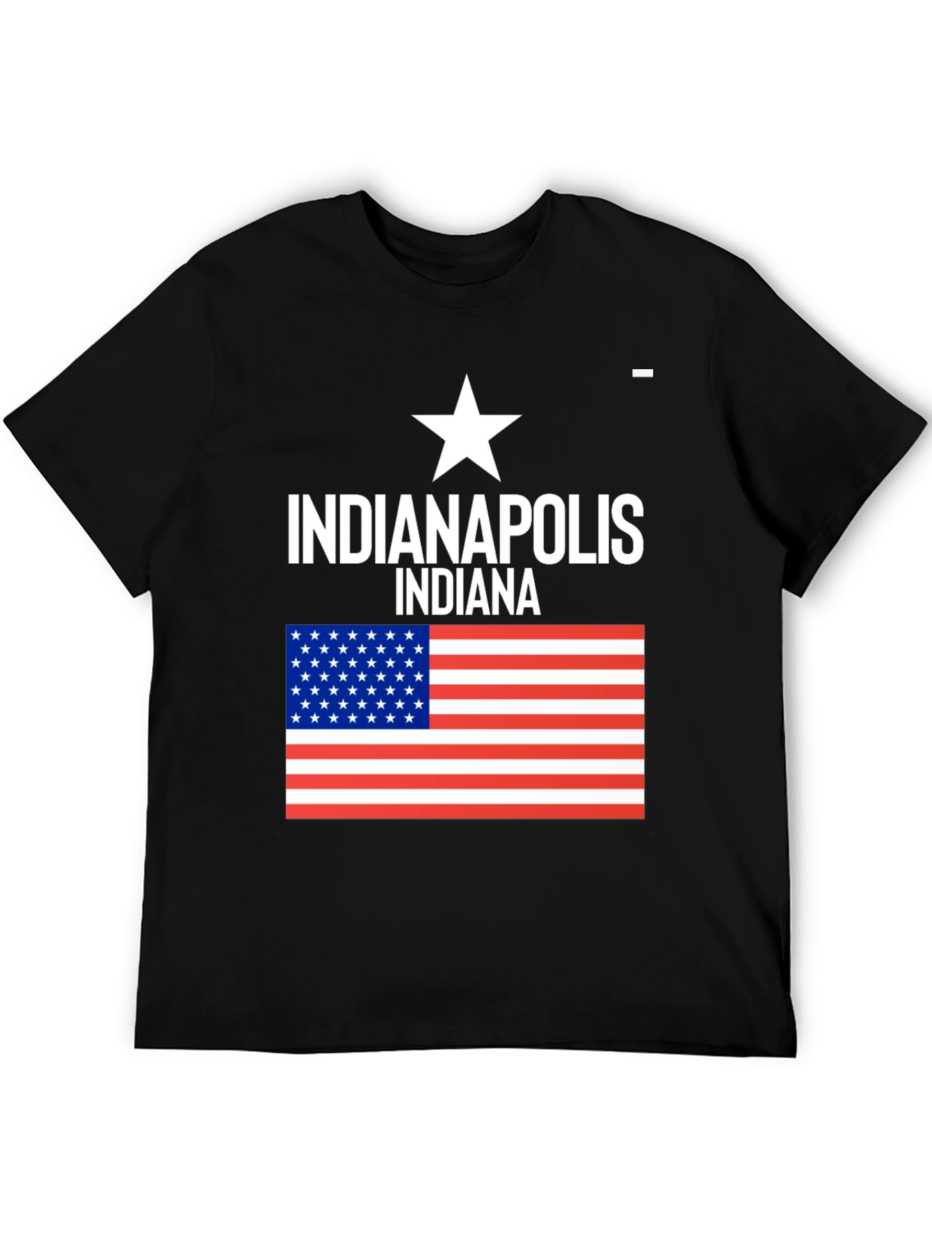 Indianapolis Indiana USA Flag T-Shirt