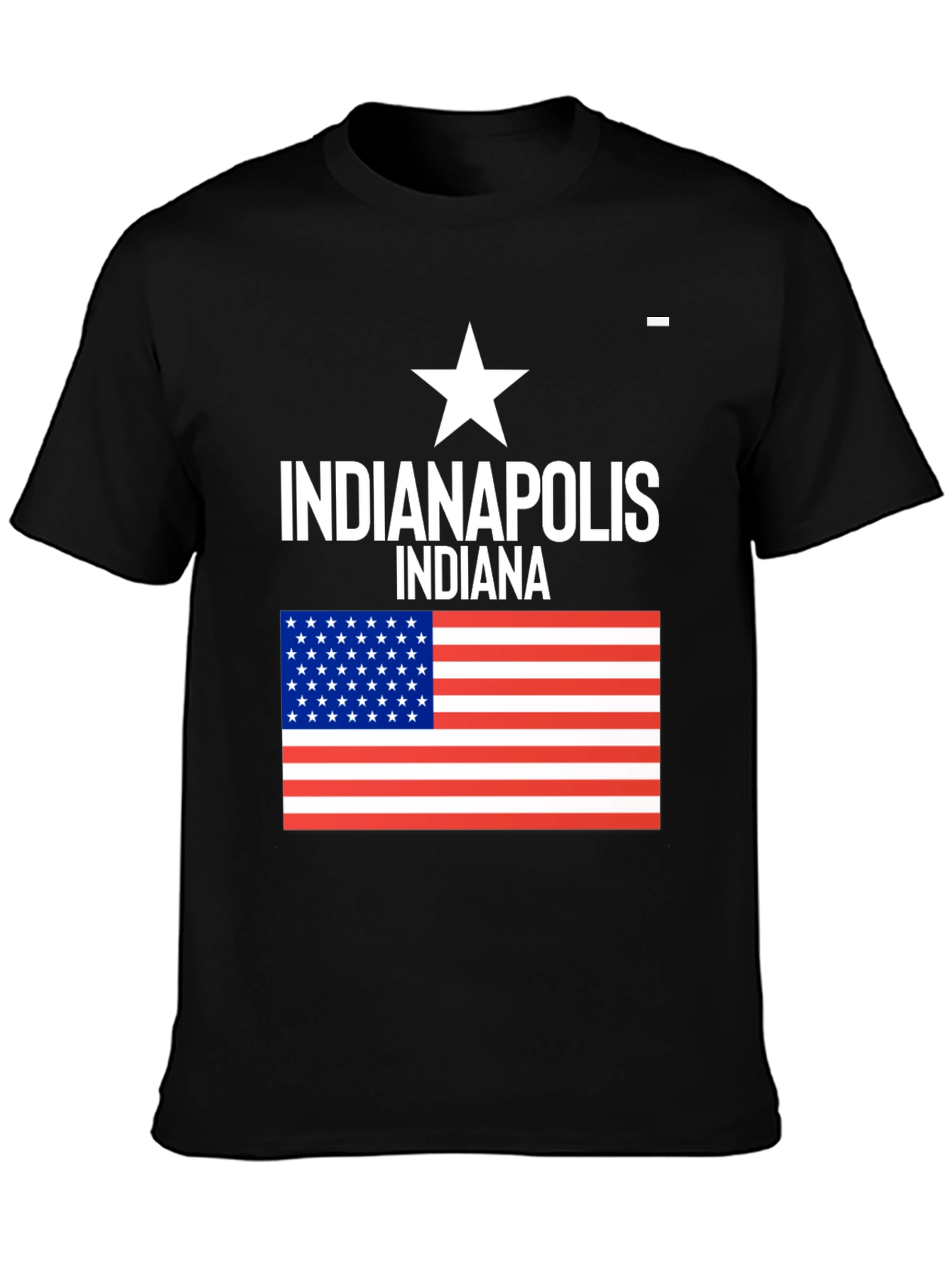 Indianapolis Indiana USA Flag T-Shirt