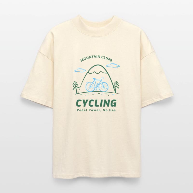 Mountain Climb Cycling Emblem