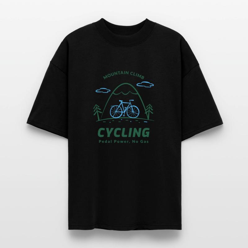 Mountain Climb Cycling Emblem
