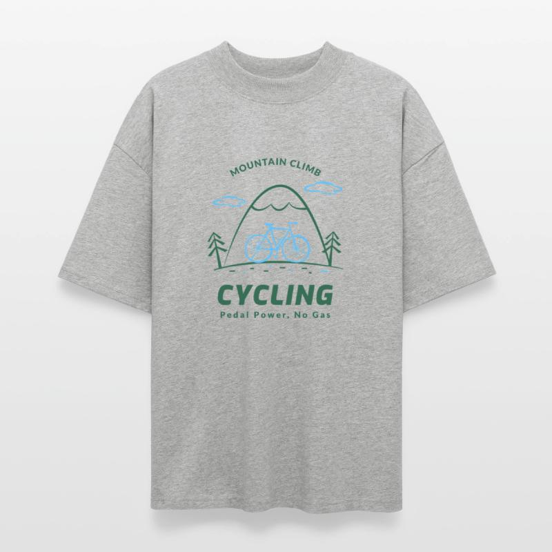Mountain Climb Cycling Emblem