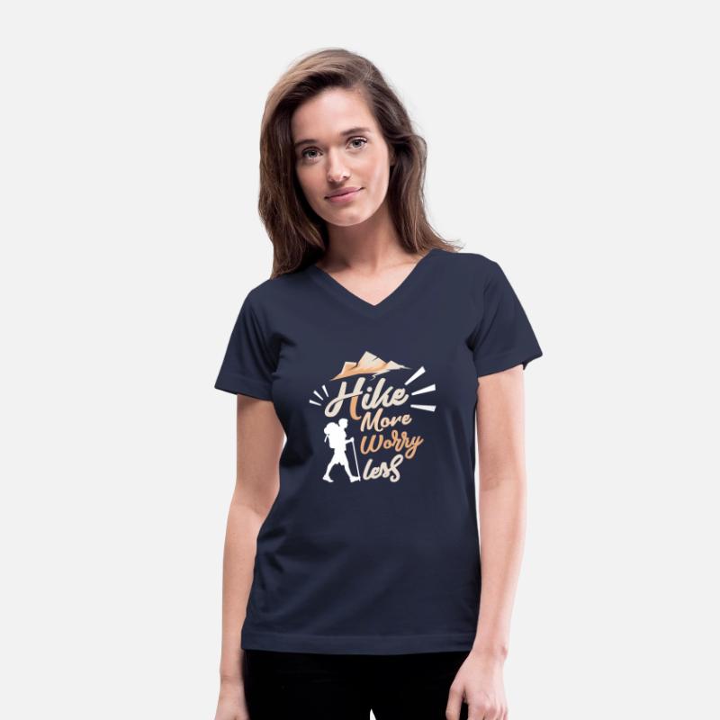 Mountains Shirt Hike More Worry Less Gift Tee