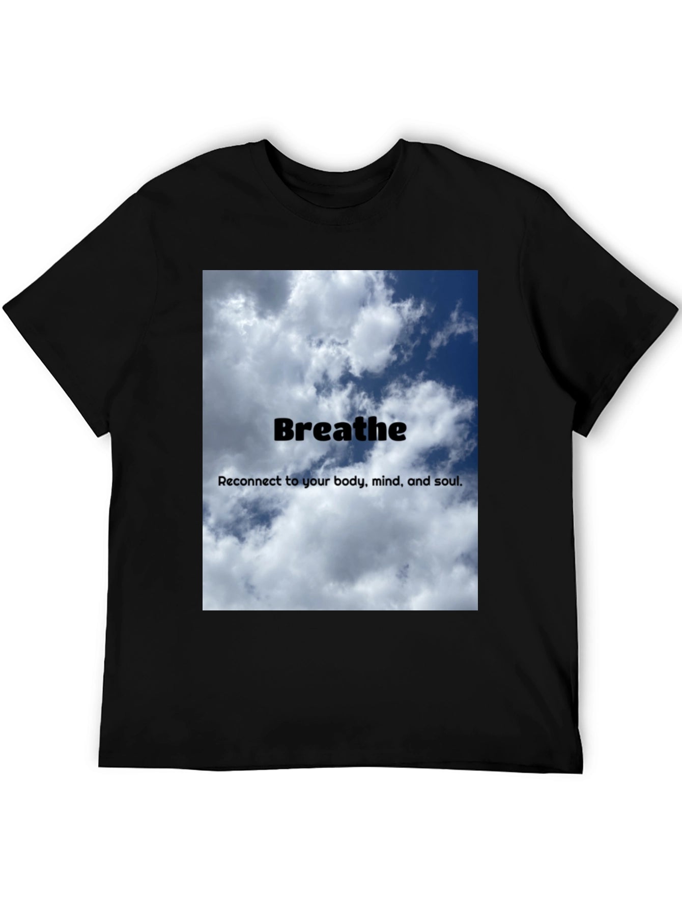 Breathe Graphic T-Shirt - Relax Reconnect Recharge